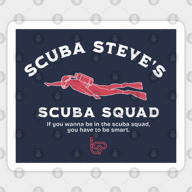 Scuba Steve Sticker by BodinStreet